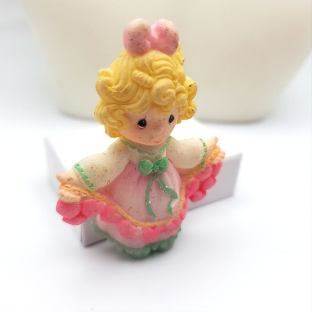Precious moments rare vintage little darling brooch
